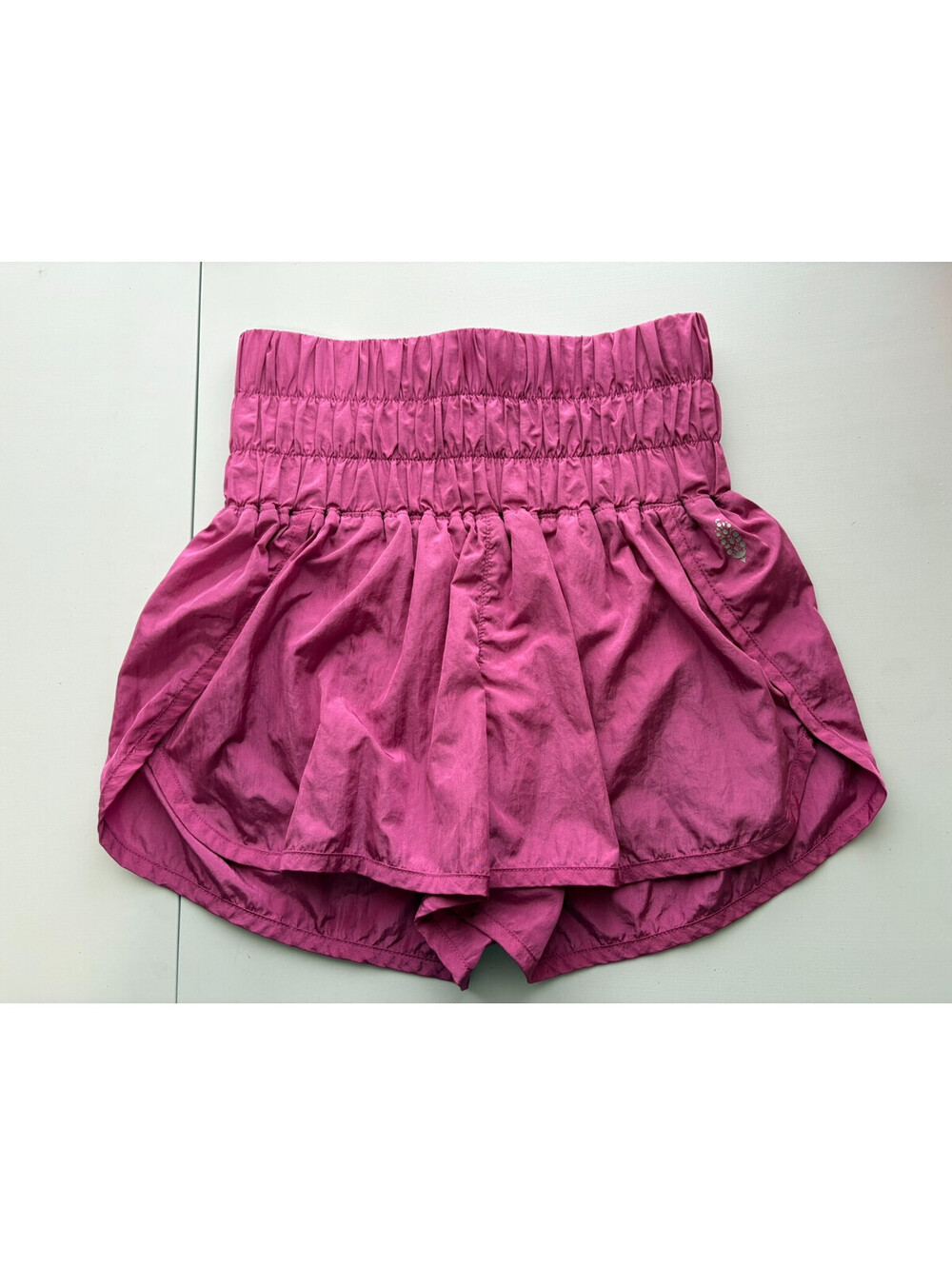 Free People FP Movement The Way Home Shorts Hot Pink Lined Size XS High Rise